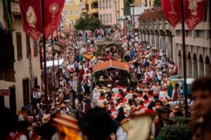 Teneriffa-Nord, La Orotava: Romería-Spaß in La Orotava 13 Romeria 1