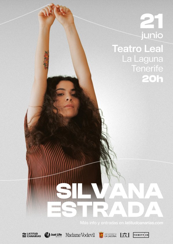 Teneriffa-Nord, La Laguna: Silvana Estrada im Teatro Leal 98 Silvana 1