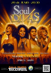 Teneriffa-Nord, Puerto de la Cruz: <em>Soul Divas</em> im Teatro Timanfaya 16 Soul Divas