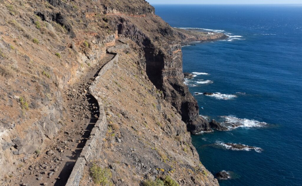La Palma, Puntallana: Straße nach Puntallana ist geräumt 93 Strasse