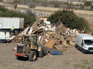 Gran Canaria-Ost, Telde: Teldes Johannisfeuer ist am Limit 11 Telde