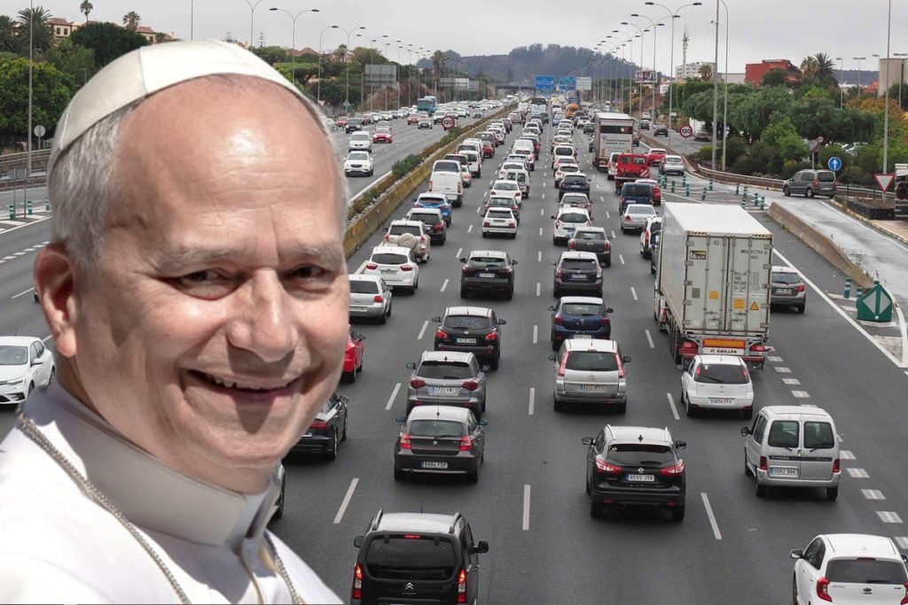 Kanarische Inseln: Verkehrschaos wegen Papstbesuch 1 Verkehrschaos