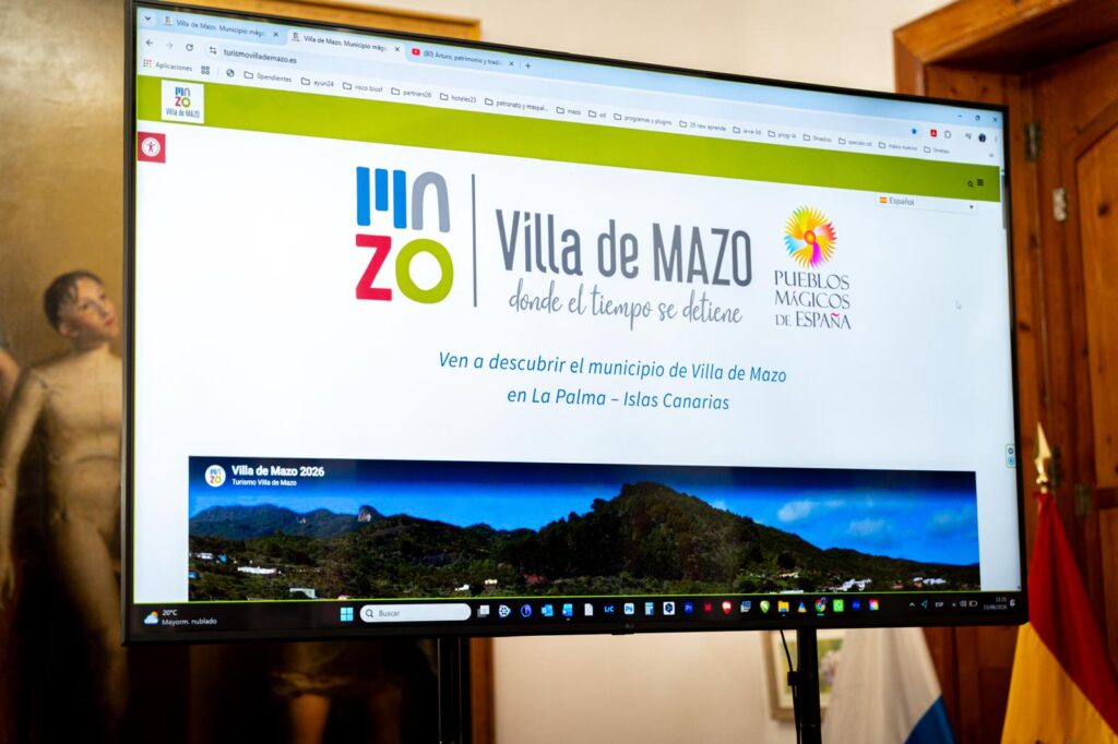 La Palma, Villa de Mazo: Villa de Mazo geht online 93 Villa de Mazo