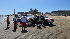 Gran Canaria-Süd, Maspalomas: Beinahe ertrunken 5 fast