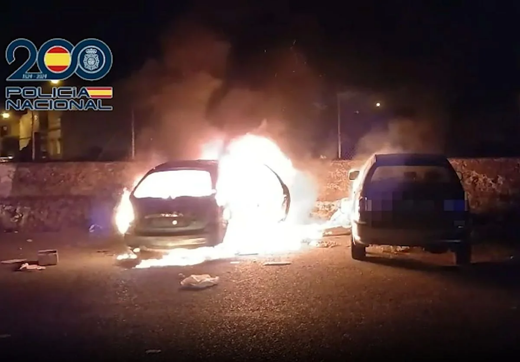 Gran Canaria-Ost, Telde: Brandstifter festgenommen 90 BRfandstifter