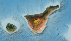 Teneriffa-Nord, La Orotava: Bebenschwarm am Teide 1 Bebenschwarm