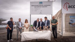 Besserer Wellenschutz für den Hafen von Tazacorte 9 Besserer