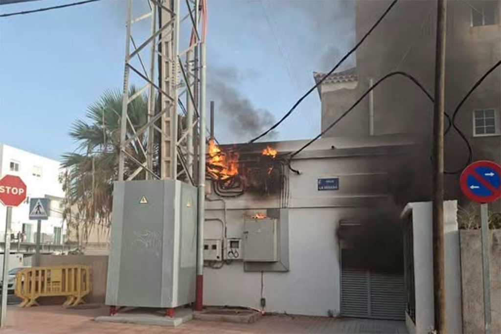 Teneriffa-Süd, Arona: Explosion erzeugt Stromausfall 1