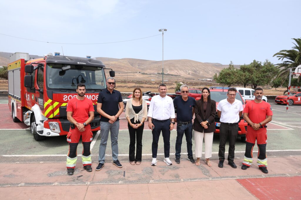 Lanzarote, Haría: Feuerwehr für Haría 91 Feuerwehr Haria