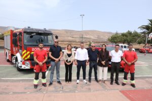 Lanzarote, Haría: Feuerwehr für Haría 8 Feuerwehr Haria