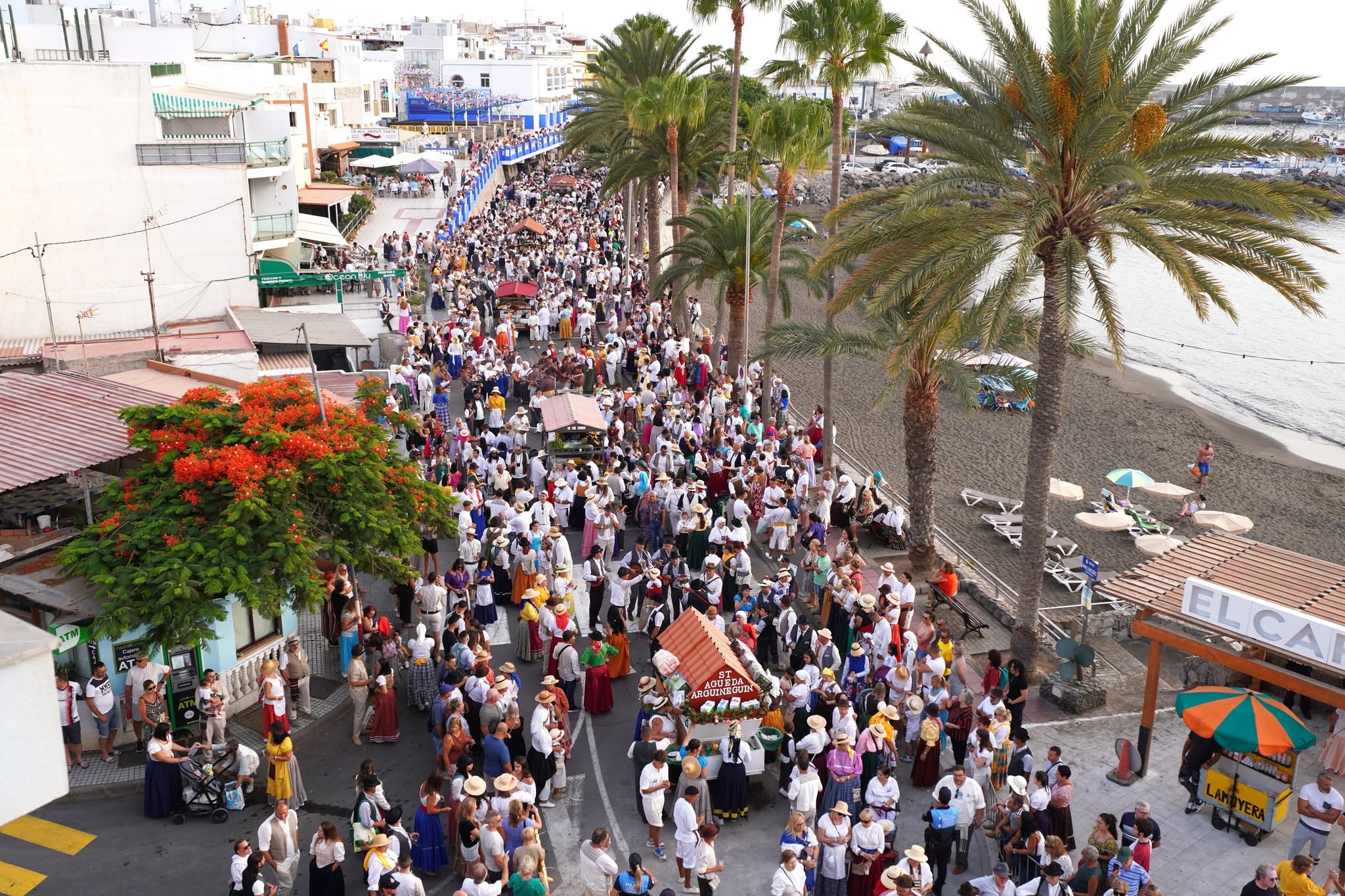 Gran Canaria-Süd, Mogán: <em>Fiesta Virgen del Carmen</em> in Arguineguín 1 Fiesta Virgen
