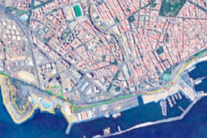Teneriffa-Nordost, Santa Cruz: Korrektur der Küstenlinie 9 Korrektur