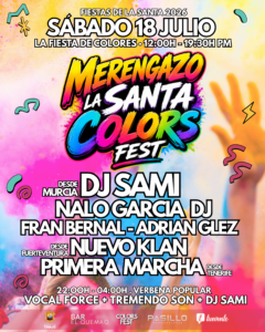 Lanzarote, Tinajo: <em>Merengazo – La Santa Colors Fest</em> 23 Merengazo