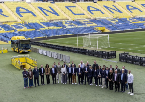Gran Canaria, Nord, Las Palmas: Protest gegen die WM 2030 3 Protest