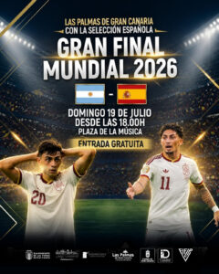 Gran Canaria-Nord, Las Palmas: WM-Finale auf der Plaza de la Música 19 WM Finale 1