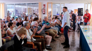 Gran Canaria, San Bartolomé de Tirajana: Öffentliche Vorabkonsultation 9 Alejandro Marichal reunion con la PALT en abirl 2023
