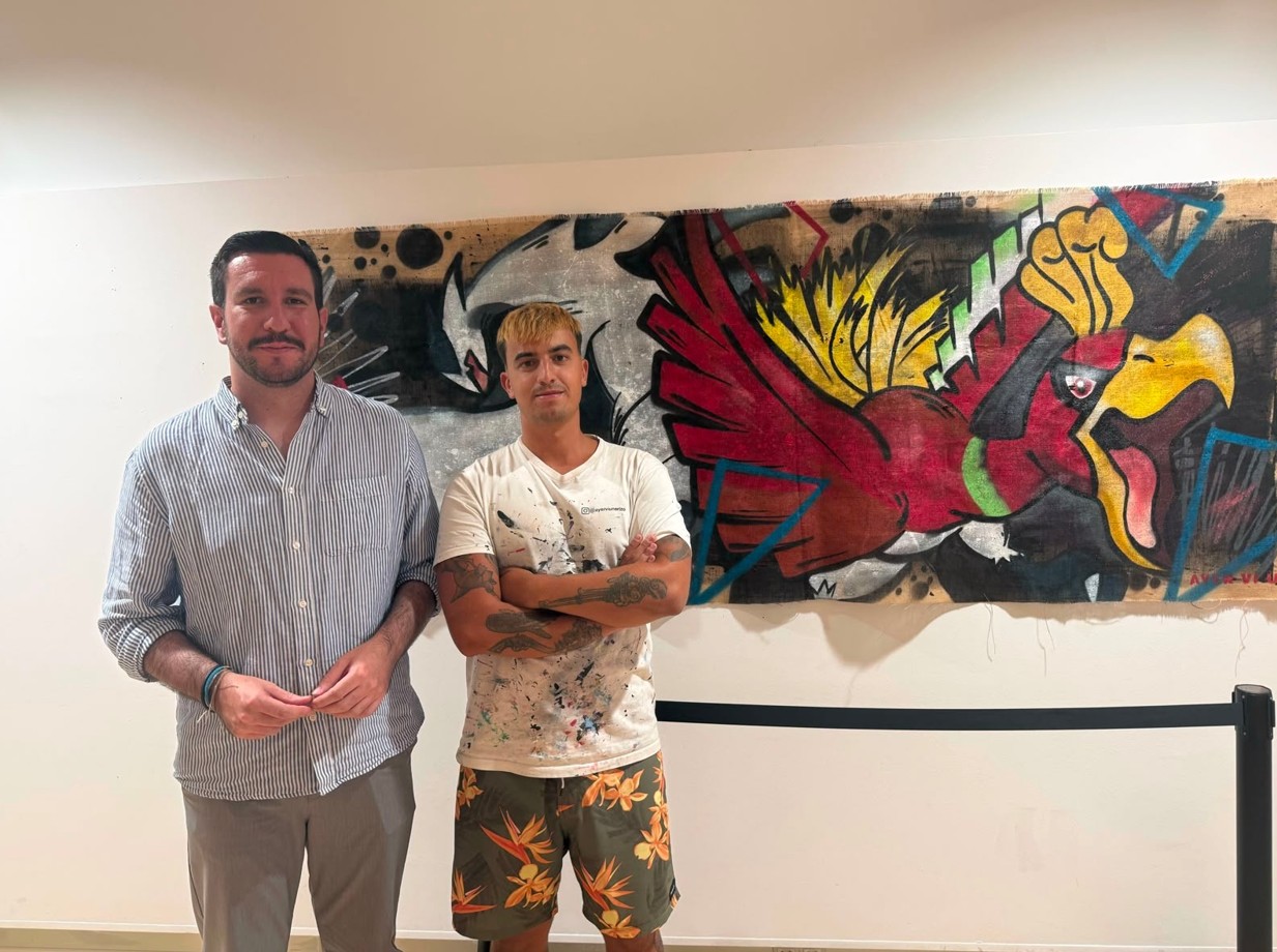 Teneriffa-Nordost, Santa Cruz: Verbindung von Graffiti und Pokémon 1 Ausstellung Graffitti Pokemon