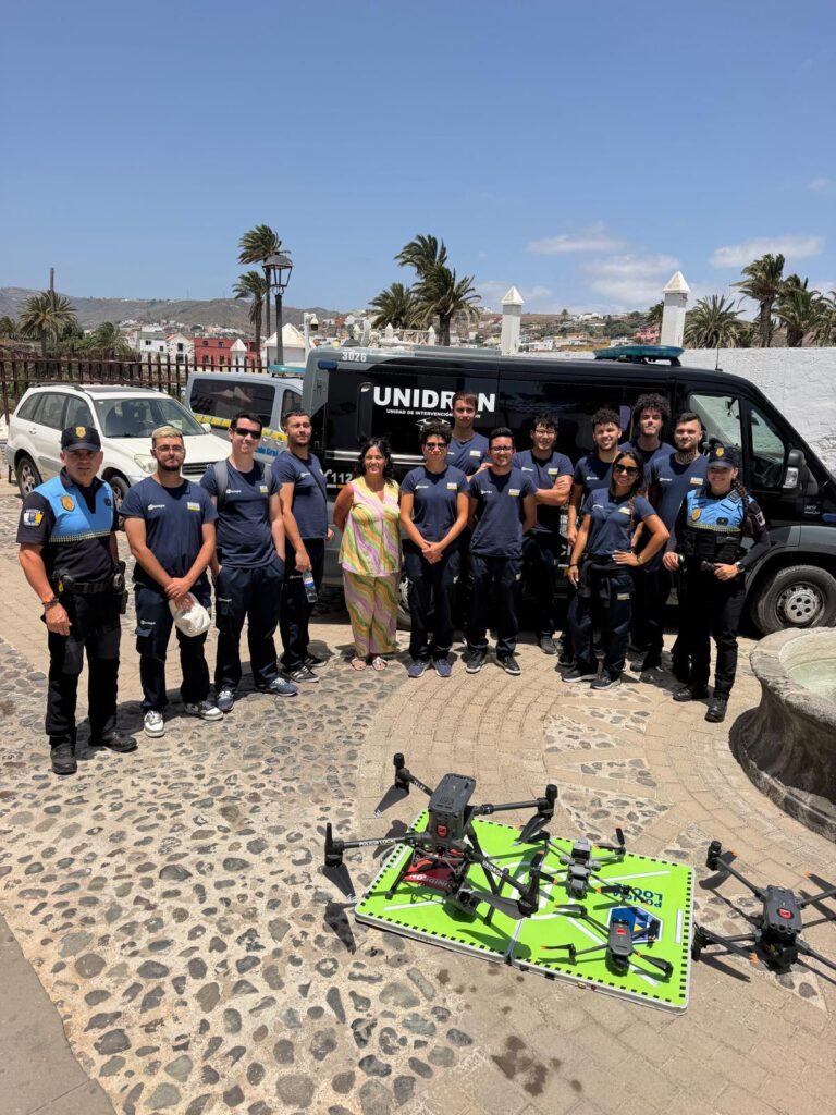 Gran Canaria-Ost, Telde: Schulung bei der Drohneneinheit 93 Drohnen