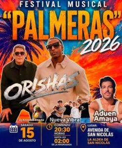 Gran Canaria-Süd, La Aldea de San Nicolás: Musikfestival „Palmeras“ 15 Festival Palmeras
