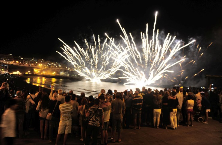 Feuerwerk Melenara 1