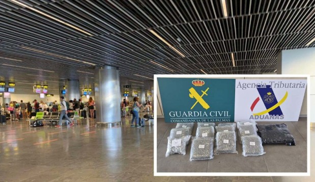 Flughafen Gando Marihuana
