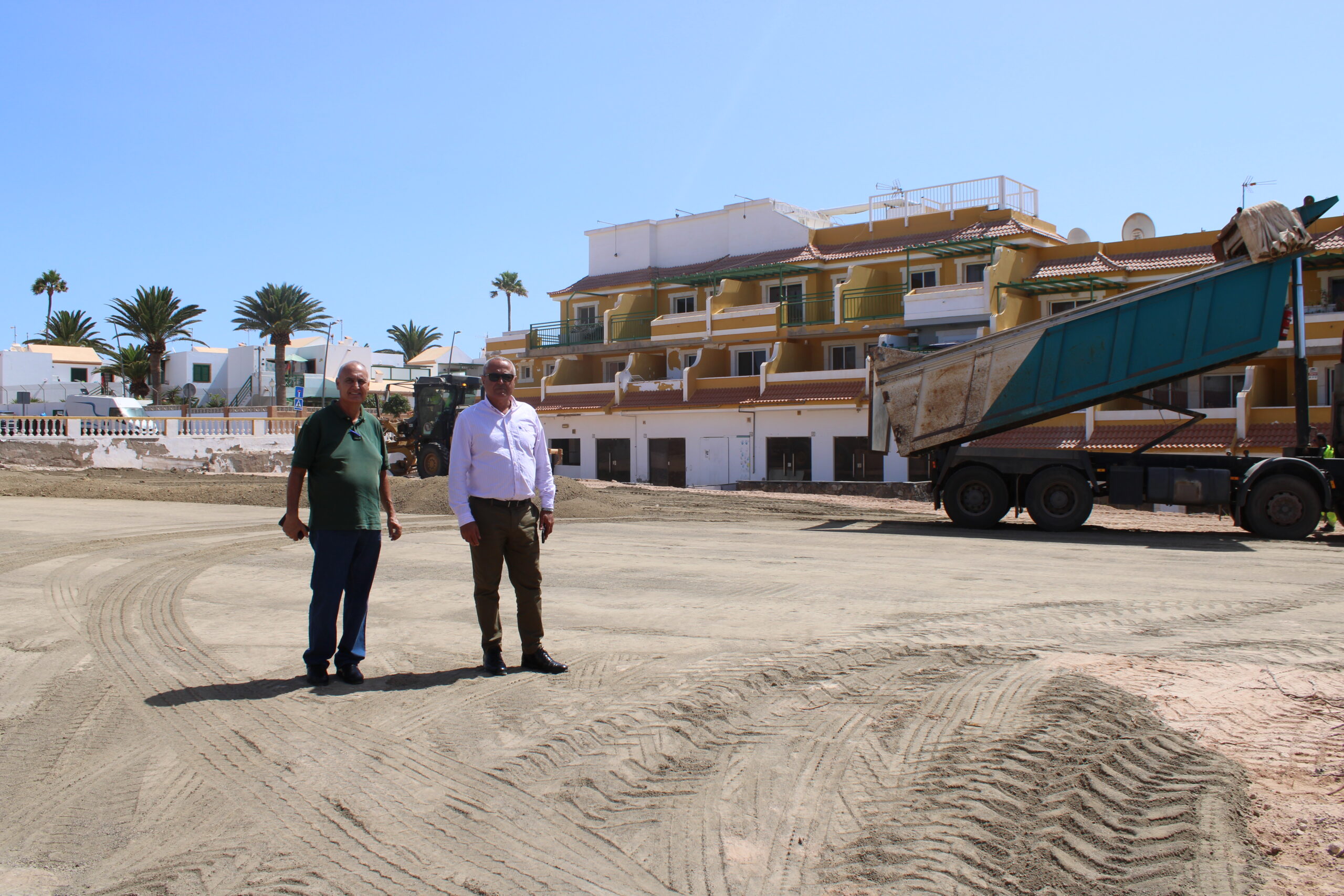 Fuerteventura, Antigua: Neuer Parkplatz in Caleta de Fuste 1 Fuerteventura neuer Parkplatz scaled