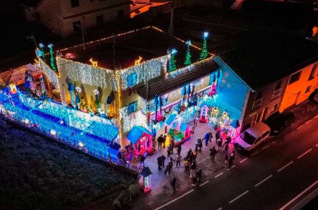 Teneriffa-Nordwest, La Laguna: Das weihnachtlichste Haus beginnt die Vorbereitungen 1 Haus Weihnachten