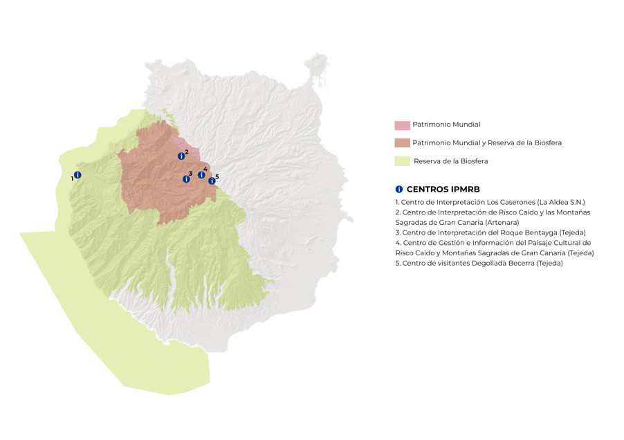 Gran Canaria-Nordost, Las Palmas: Fast 45.000 Besucher der Uncesco-Informationszentren 1 Interpretationszentren Unesco