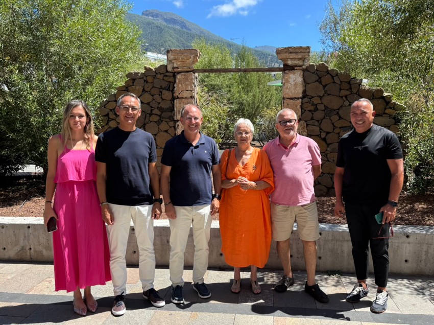 La Palma, Los Llanos de Aridane: Erhalt des Portals Carballo Wangüemert 1 La Palma Tor