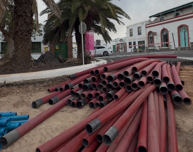 Lanzarote Rohre