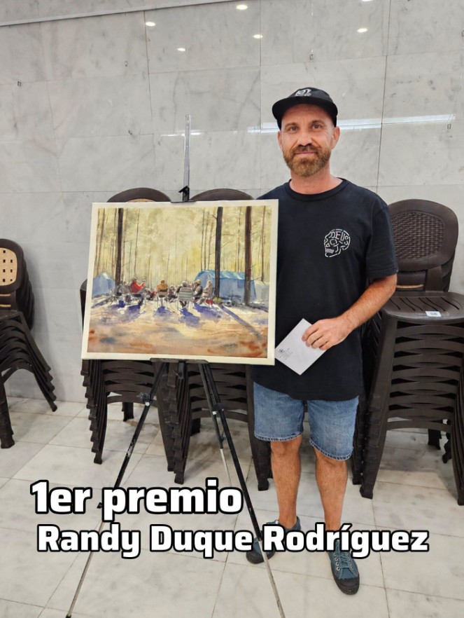 Gran Canaria-West, Artenara: Malwettbewerb „La Cuevita“ 1 Malwettbewerb erster Preis