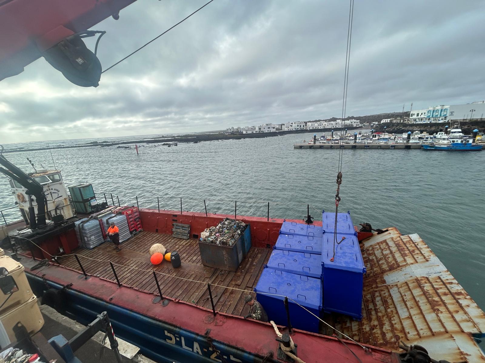 Muellcontainer La Graciosa