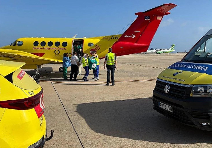 Kanarische Inseln: Anstieg der Organtransporte 1 Organtransplantationen Flugzeug