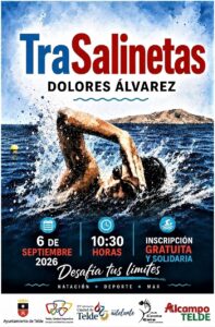 Gran Canaria-Ost, Telde: Schwimmwettkampf im Freiwasser 1 Plakat Travesia