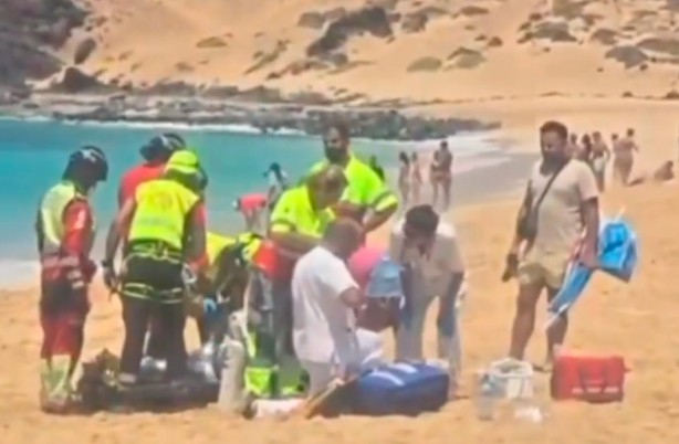Rettung Unfall La Graciosa