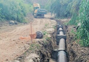 Gran Canaria-Ost, Santa Brígida: Fortschritte bei der Erneuerung des Abwassernetzes 2 Rohre