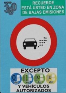 Teneriffa-Nordost, Santa Cruz: In zwei Wochen tritt die Umweltzone in Kraft 4 Schild zona de bajas emisiones
