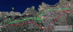 Teneriffa-Nordwest, Icod de los Vinos und El Tanque: Sperrung des Inselstraßenrings 13 Sperrung anillo
