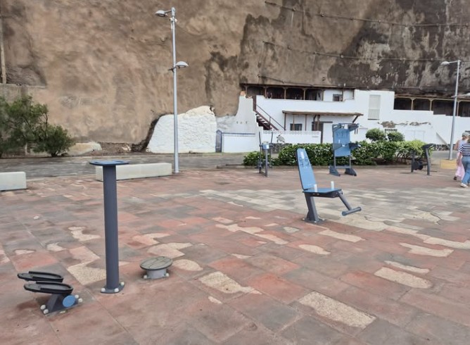 Gran Canaria-Nordwest, Gáldar: Für mehr Sport im Freien 97 Sportgeraete