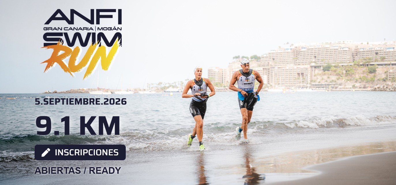 Gran Canaria-Südwest, Mogán: Lauf- und Schwimmwettbewerb 1 Swim Run