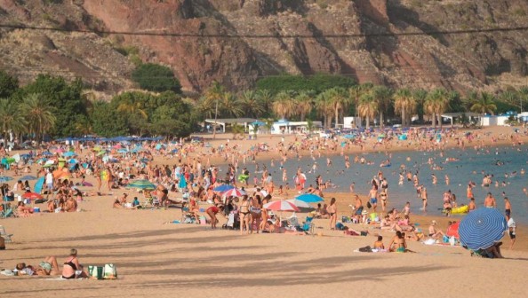 Teresitas Strand Hitze