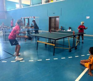 Gran Canaria-West, Artenara: Tischtennis-Wettbewerb 3 Tischtennis Artenara