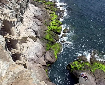 Treppe Mogan Unglueck