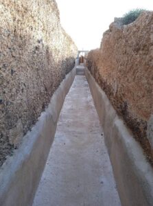 Lanzarote, Tías: Instandsetzung der Wasserkanäle von Montaña Blanca 21 Wasserkanaele