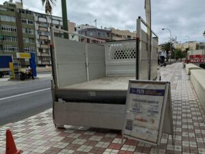Gran Canaria-Nordost, Las Palmas: Wandernde Sperrmüll-Sammelstellen 8 voruebergehende Abgabestelle