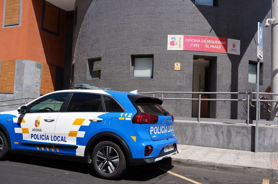 Teneriffa-Süd, Arona: Polizeistelle von El Fraile wieder in Betrieb 1 Arona Policia Local El Fraile