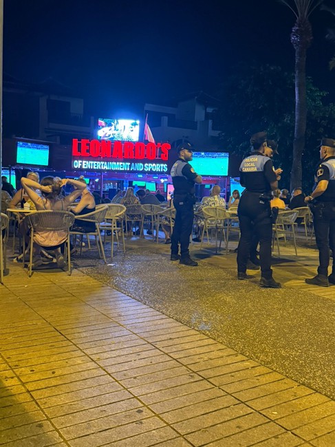 Arona Policia Local Nachtlokale