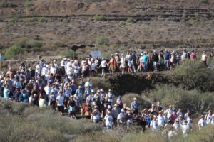 Teneriffa-Südost, Güímar: „Bajada de la Virgen del Socorro“ 32 Bajada Virgen Socorro