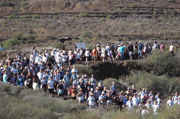 Teneriffa-Südost, Güímar: „Bajada de la Virgen del Socorro“ 1 Bajada Virgen Socorro