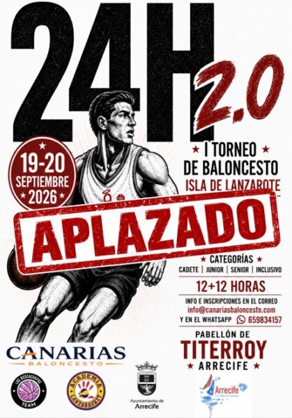 Lanzarote, Arrecife: Basketball-Turnier abgesagt 10 Basketball Turnier abgesagt